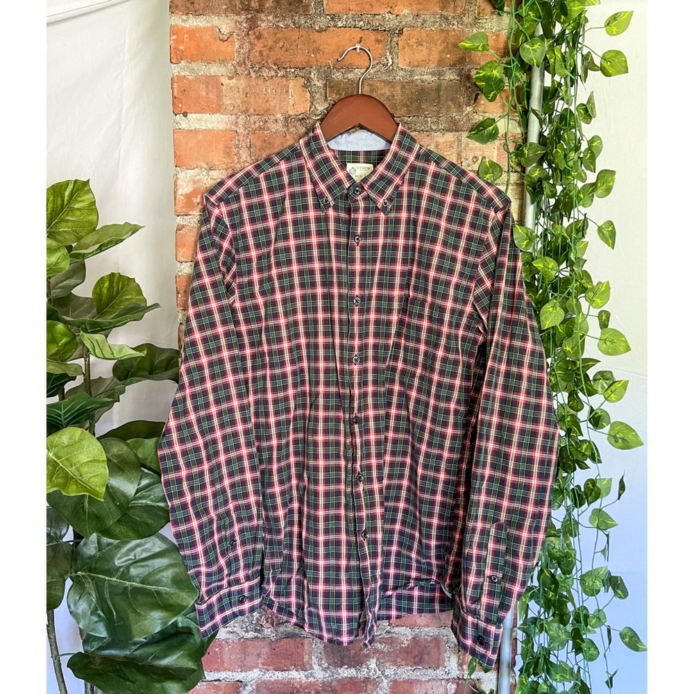 j. crew mens button down top